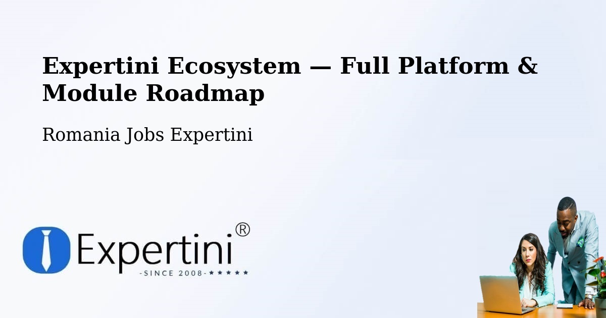 Expertini Ecosystem — Full Platform & Module Roadmap – Romania