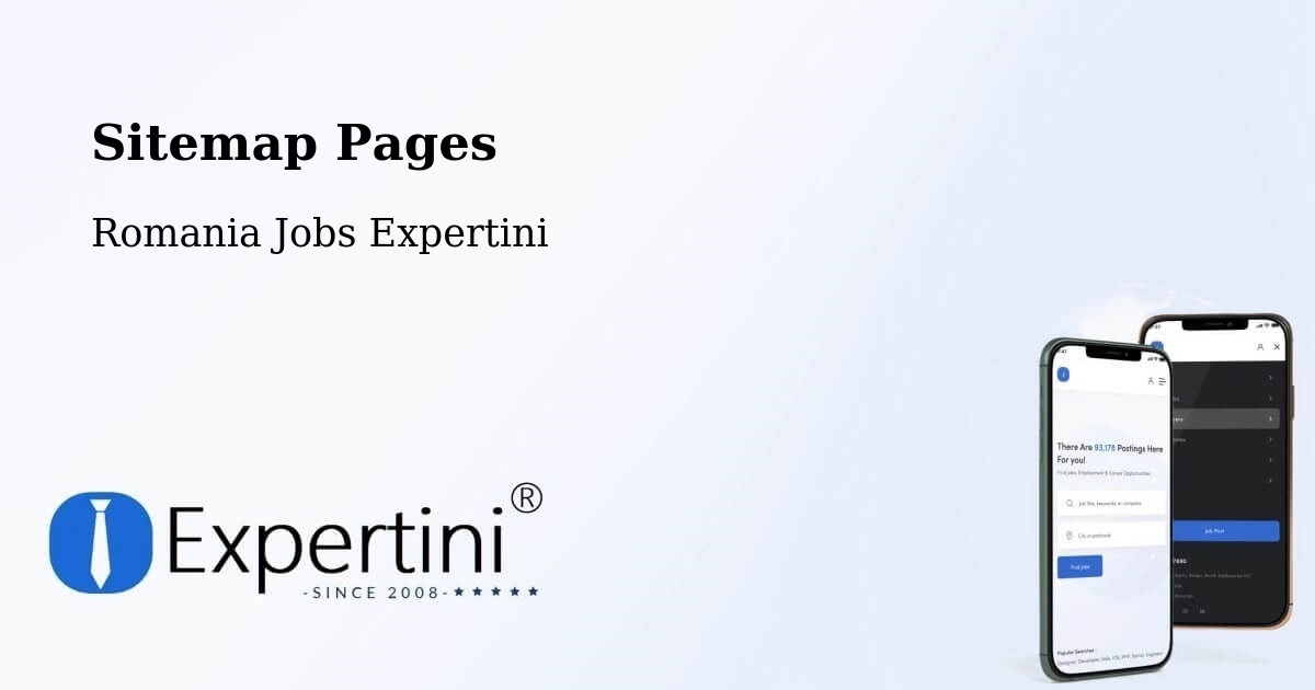 Sitemap Pages across Romania - Romania Jobs Expertini